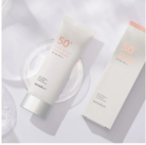 Karadium - Snail Repair Sun Cream SPF50+ PA+++ 70ml